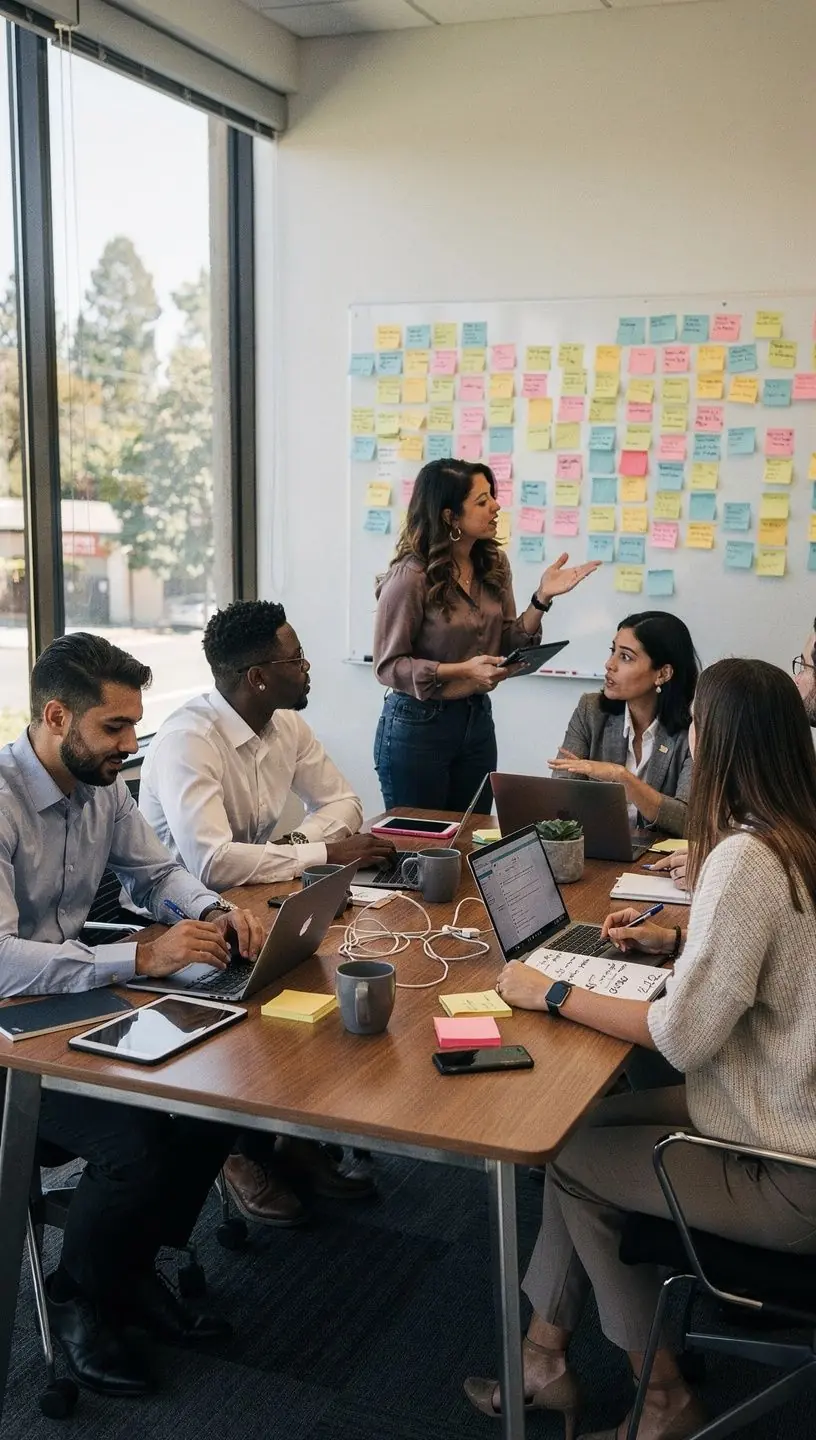 Screenshot of a step-by-step guide for setting up efficiency tools on a desktop application.